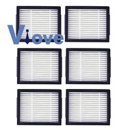 6PCS Hepa Filter for IRobot Roomba I3/I3+/I4/I7/I7+/E5/E6/E7 Robot