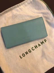 全新法國 正品 Longchamp 長夾 LE FOULONNÉ 長型錢包 12卡夾層 牛皮 長夾 （經典款） 限量色