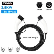 IPENGEN Portable EV Charging Cable 32A 22KW 3 Phase Electric Car Charger 3.5KW 16A 1 Phase EV Cable 