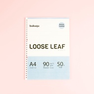 A4 Bookpaper Loose leaf - RULED by Bukuqu