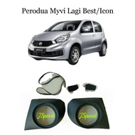 Perodua Myvi Lagi Best/Icon Front 6.5 Door Panel Speaker Cover(SETS)