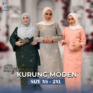 KURUNG MODEN SONGKET KEDAH XS -2XL | SONGKET MODEH COTTON 100% baju kurung baju muslimah songket ten