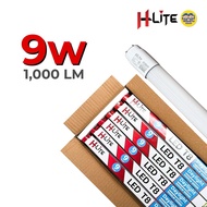 **เฉพาะหลอด** HLite หลอด LED T8 TUBE ไฟเข้า 2 ทาง 9W 18W หลอดไฟ หลอดเปล่า ยกลัง 30 หลอด