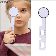 Zein Visual Acuity Exam PD Measurement Tool Double Side Eye Chart PD Ruler Eye Occluder Eye Chart fo