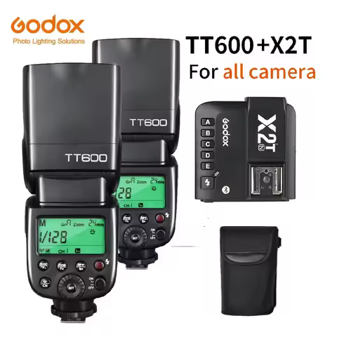 Godox TT600 TT600-S 2.4G Wireless GN60 Master/Slave Camera Flash Speedlite for Canon Nikon Sony Pent