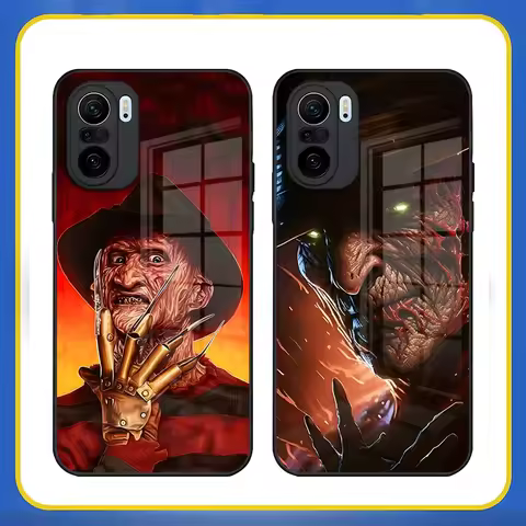 Movie F-Freddy Horror K-Krueger Phone Case for Redmi 13 12 13c 12c Note 13 Pro Plus 11 12 Pro 10 12s