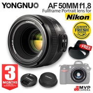 YONGNUO YN 50mm f1.8 Lens for Nikon F Portrait Lens Bokeh MVP CAMERA