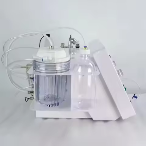 4 in 1 Desktop Oxygen Aqua Jet Peel Microdermabrasion RF & Cavitation Skin Care Facial Machine Anti-