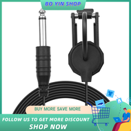 Clip-on Instrument Pickup Guitar Pick-up Mini Transducer with 1/4 Inch Connector 2.4M Cable for Acou