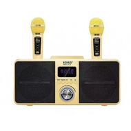 SPEAKER BLUETOOTH KARAOKE SDRD SD 309 WIRELESS MIC KARAOKE DUAL MIC