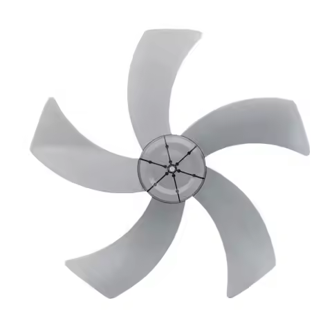 18 Inch 5 Leaves Plastic Fan Blade Transparent Accessory For Table Pedestal Stand Fan Replacement