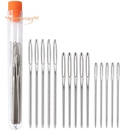 Darning Needle Big Eye Sewing Needle in Transparent Tube, Darning Needle for Wool, Crochet and Yarn 