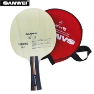 Original SANWEI TR-3 Table Tennis Blade Elastic 5-PLY Wood Offensive Ping Pong Blade with Good Contr