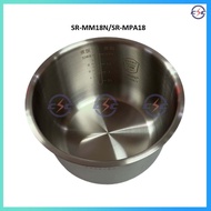 Stainless Steel 316 Rice Cooker Inner Pot Suitable For Panasonic SR-MM18/SR-MPA18