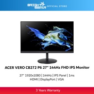 ACER VERO CB272 P6 27" 144Hz FHD IPS Monitor
