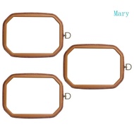 Mary 3 Pcs Resin Embroidery Hoop Crosses Stitching Hoop for Sewing Needlework