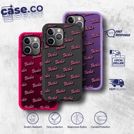 Words Barb*e - Barb*e Edition Case Designated TPU Bumper Case IP678 till IP12PROMAX Phone Case