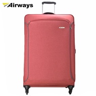 Airways 4 Wheels Expanable Soft Case Luggage ATS6928 - Red (24")