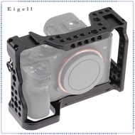[Eigell] Aluminum Camera Cage Video Rig, Replacement  Case for A7M3 /AR3 /A7II /A7III /A7S2 /A7R2