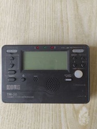Korg TM-50 綜合調音器節拍器 combo tuner metronome