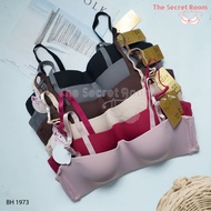 TALLY BRA BH SEAMLESS 1973 I SIZE 34-38: CUP B, SIZE 40: CUP B LARGE I WIRELESS I THIN FOAM I 1/2 CU