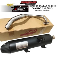 AHM Pro Racing Exhaust Vario 125 150 - Standard Racing Exhaust Vario 125 150 LED Old LED New Origina