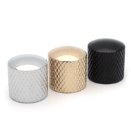 High end metal, potentiometer cover, electric guitar, metal volume knob, bass volume knob, tone knob