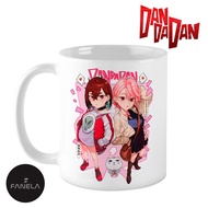 Mug Momo Ayase Aira Dandadan Coffee Glass Momo Ayase Aira Dandadan