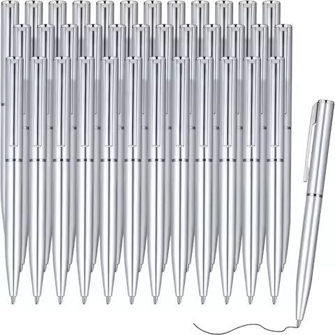 10Pcs Mini Pocket Pen 10cm Rotary Ballpoint Pen Short Small Pens Tiny Office Pen, Pockets Signature 