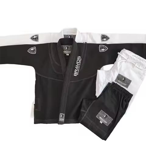 Brazilian JiuJitsu Uniforms Gis BJJ Kimono TKD Taekwondo Suit Costume For Training and Matches Premi