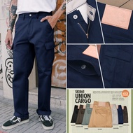 Simple&Raw - กางเกง SK861 Union Cargo (Navy)