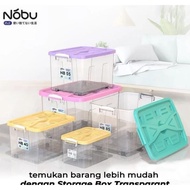 Smart Storage Container Box 55L Transparent Storage Container