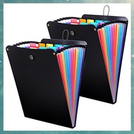 [uhktyltui.vn] 2 Pcs Expanding File Folder, 13 Pockets Vertical File Folder Accordion File Organizer