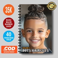 Children's Haircut Example Magazine Book - Barbershop Catalog Book - Boys Haircut Volume 5