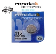 SR716SW 315 ORIGINAL RENATA BATTERY SWISS
