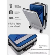 Fengzhe Front Opening Lid Luggage 2024 inch TSA Suitcase Business Computer Luggage