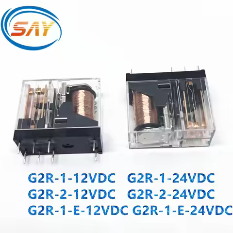 2PCS Brand New and Original G2R-1-12VDC 10A G2R-2-24VDC 5A G2R-1-E-5VDC 16A 5V 12V 24V 110V 230V Pow