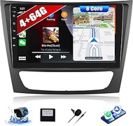 8-Core 4+64G Android 13 Car Radio for Mercedes Benz E Class CLS Class W211 W219 2005-2008 with Carpl
