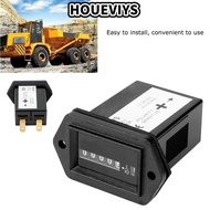 HOUEVIYS Engine Hour Meter, DC 12-36V Hour Meter Timer, Universal Timer Mechanical Hour Meter Boat