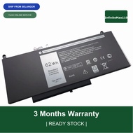 6MT4T for Notebook Battery 7V69Y 07V69Y E5570 79VRK New 15.6 Laptop Latitude Dell INCH 6MT4T M3510 E