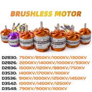 9imod D3548 D3542 Brushless Motor 790KV 1000KV 1400KV 1450KV 2200KV 2600KV For RC Aircraft Plane Mul