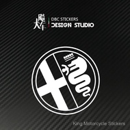 Alfa Romeo Alfa Romeo logo Body Sticker Car Sticker Waterproof Reflective Decal 15