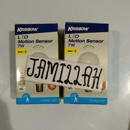 PROMO- LAMPU SENSOR GERAK KRISBOW LAMPU SENSOR GERAK BOHLAM SENSOR GERAK sensor -safetyspace