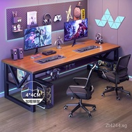 Home Desk Office Desk Chair Double Double Workbench Bedroom Simple Desk Modern Desktop Gaming Comput