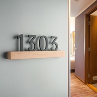 HOUSE NUMBER PLATE/MODERN HOUSE NUMBER OUTDOOR/NUMBER PLATE ADDRESS/NOMBOR RUMAH 家用 自粘 号码牌 D4