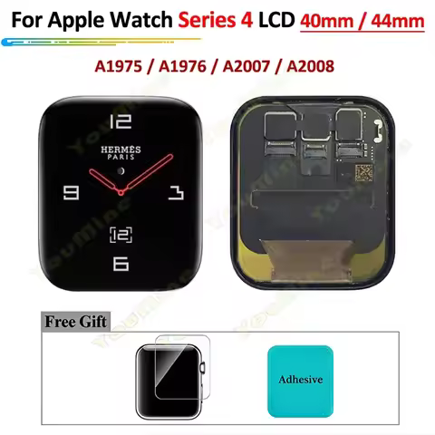 For Apple Watch Series 4 LCD Display Touch Screen Digitizer 40mm/44mm Pantalla Replacement For Watch