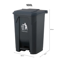 (JIJI.SG) WILMA Large Dustbin / Trash Can / Garbage / Bin / Waste / Recycling / JT