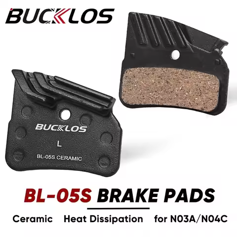 BUCKLOS MTB Ceramic Brake Pads Road Mountain Bike Hydraulic Disc Brake Pad for M7120 M8120 M9120 Bic
