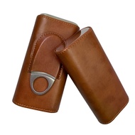 Ready Stock Hardware Cigar Bucket Cedar Wood Cigar Box Cigar Leather Case Goya Cigar Bag Cigar Moist