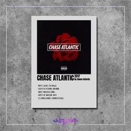 Poster Kayu Notsleep Dekorasi Hiasan Dinding kayu Poster Cover Album Musik Chase Atlantic Chase Atl
